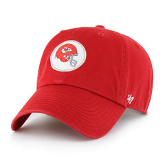 Kansas City Chiefs '47 Hard Hat Clean Up Adjustable Hat Red | 47 brand