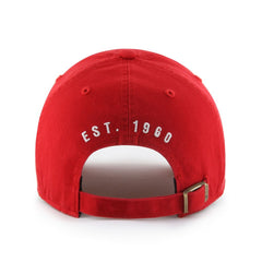 Kansas City Chiefs '47 Hard Hat Clean Up Adjustable Hat Red | 47 brand