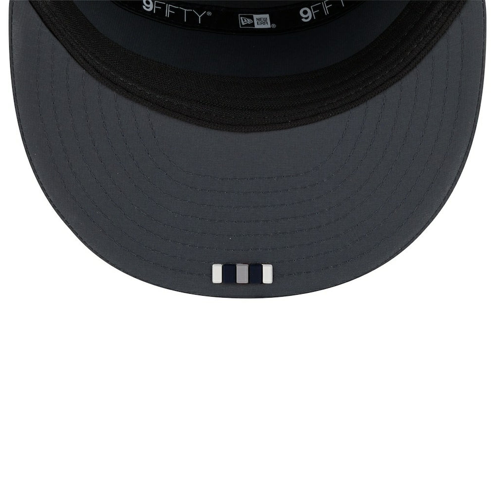 Dallas Cowboys New Era 2025 Sideline Cold Weather Split Panel 9FIFTY Snapback Hat Charcoal | NFL