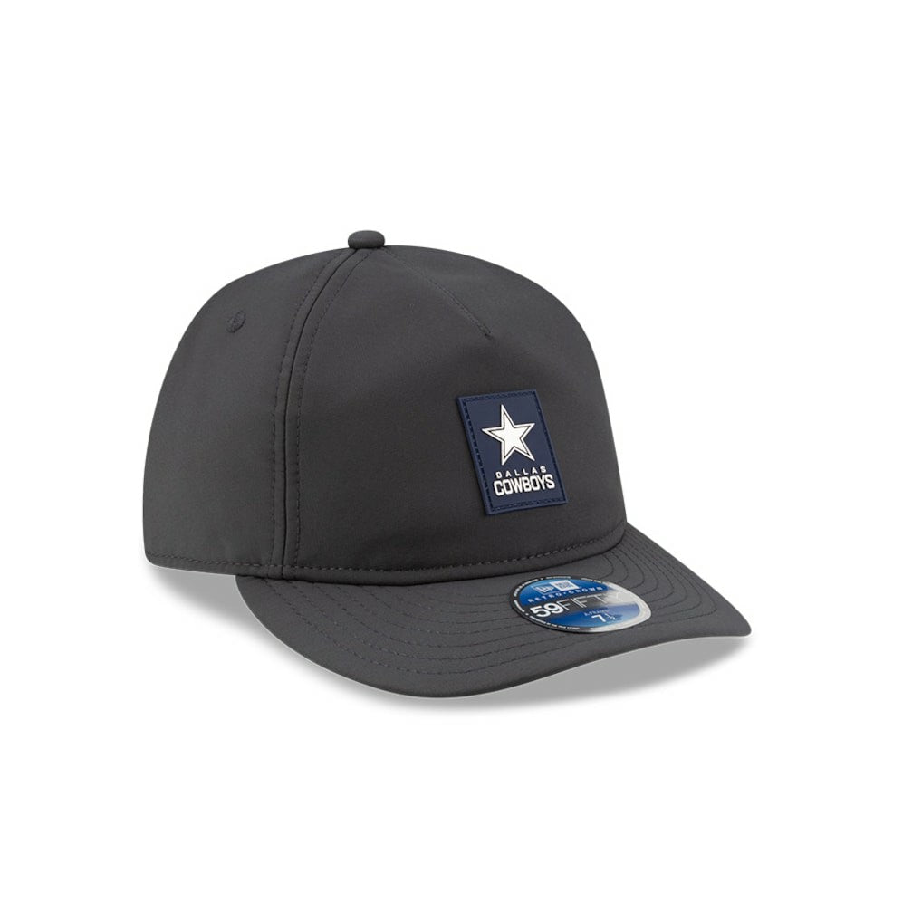 Dallas Cowboys New Era 2025 Sideline Cold Weather Retro Crown 59FIFTY Fitted Hat Charcoal | NFL