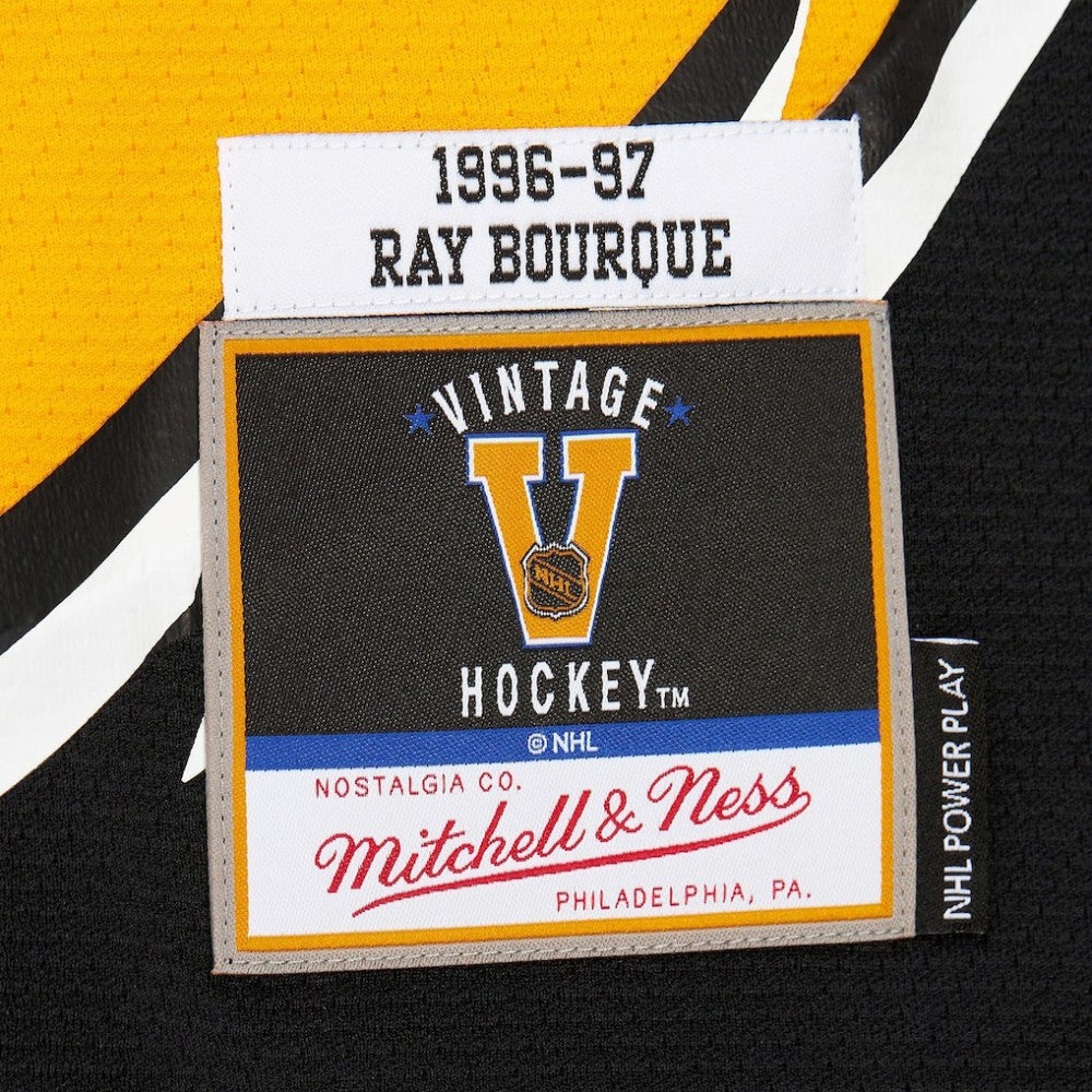Ray Bourque Boston Bruins Mitchell & Ness 1996-97 Power Play Jersey - Gold - NHL