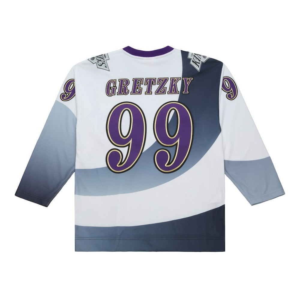 Wayne Gretzky Los Angeles Kings Mitchell & Ness 1995-96 Power Play Jersey - White - NHL
