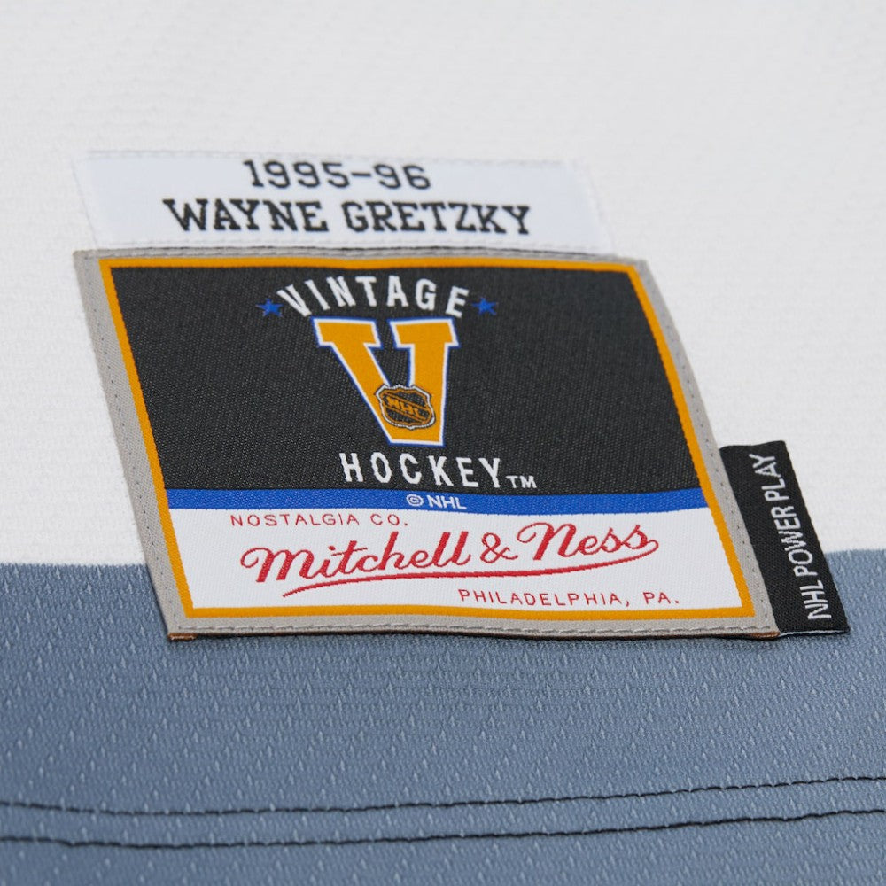 Wayne Gretzky Los Angeles Kings Mitchell & Ness 1995-96 Power Play Jersey - White - NHL