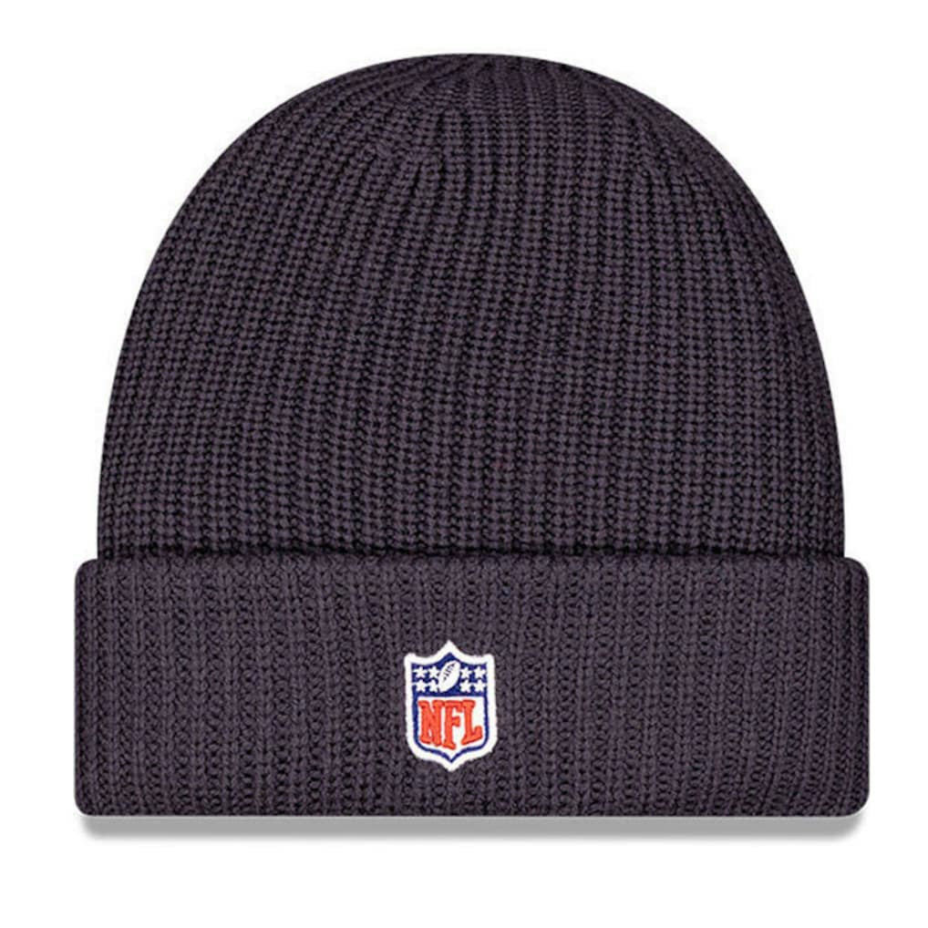 Dallas Cowboys New Era 2025 Sideline Cold Weather Cuffed Knit Hat Charcoal | NFL