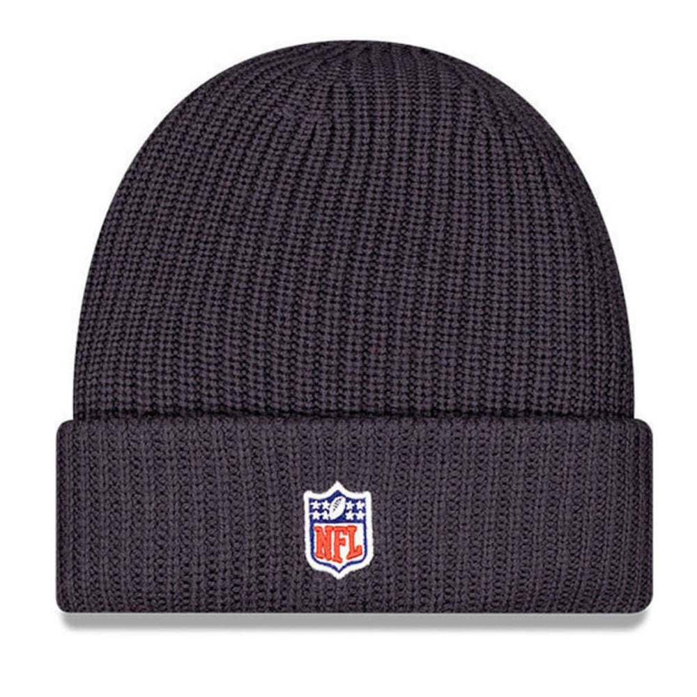 Dallas Cowboys New Era 2025 Sideline Cold Weather Cuffed Knit Hat Charcoal | NFL