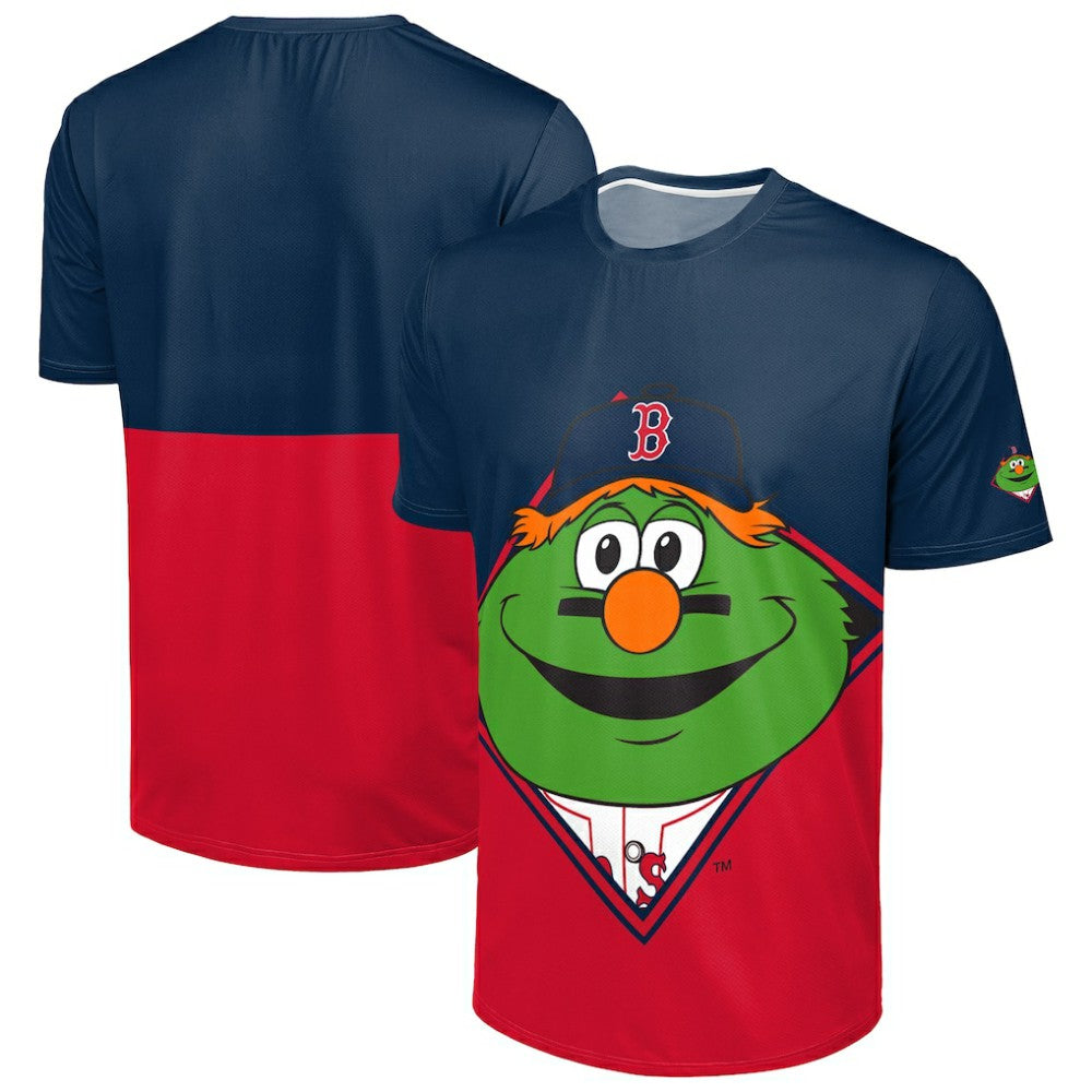 Boston Red Sox FOCO Big Logo Mascot T-Shirt - MLB