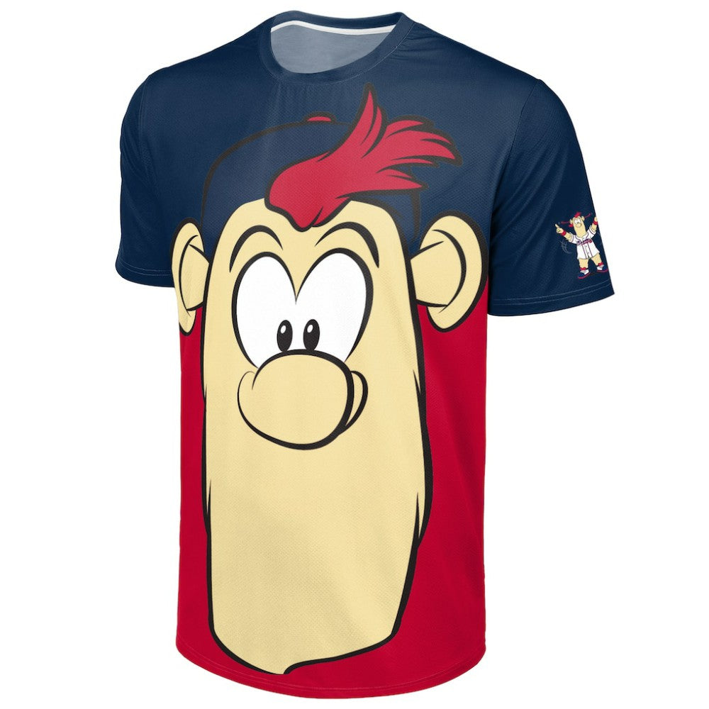 Atlanta Braves FOCO Big Logo Mascot T-Shirt - MLB