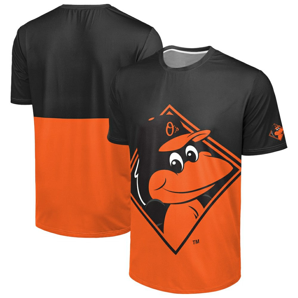 Baltimore Orioles FOCO Big Logo Mascot T-Shirt - MLB