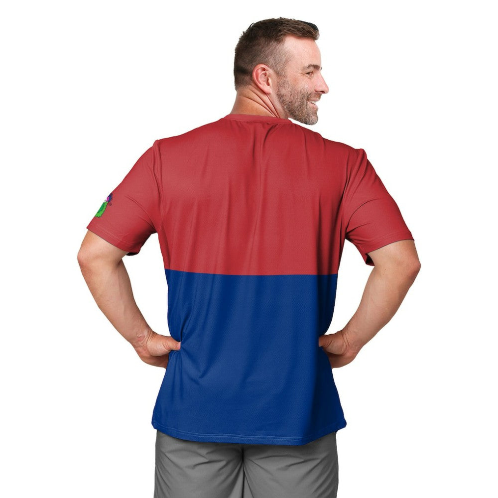 Philadelphia Phillies FOCO Big Logo Mascot T-Shirt - MLB
