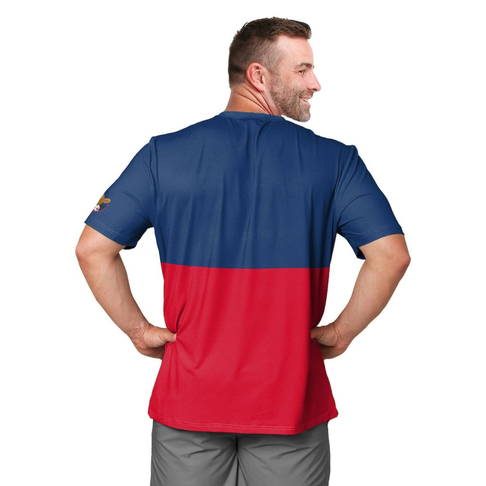 Chicago Cubs FOCO Big Logo Mascot T-Shirt - MLB