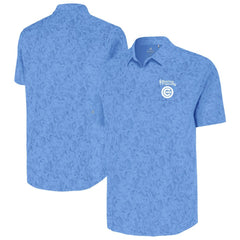 Chicago Cubs Antigua Cactus Spring Training Lush Button-Up Shirt - MLB
