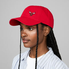 Chicago Bulls Women's Micro Lefty Adjustable Hat Red - NBA