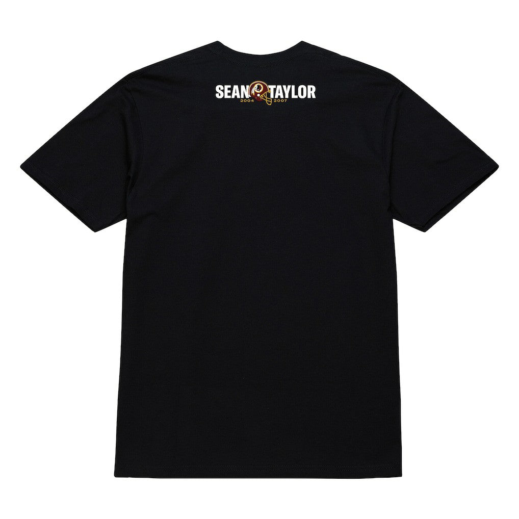 Sean Taylor Washington Commanders Graphic T-Shirt Black | Mitchell & Ness