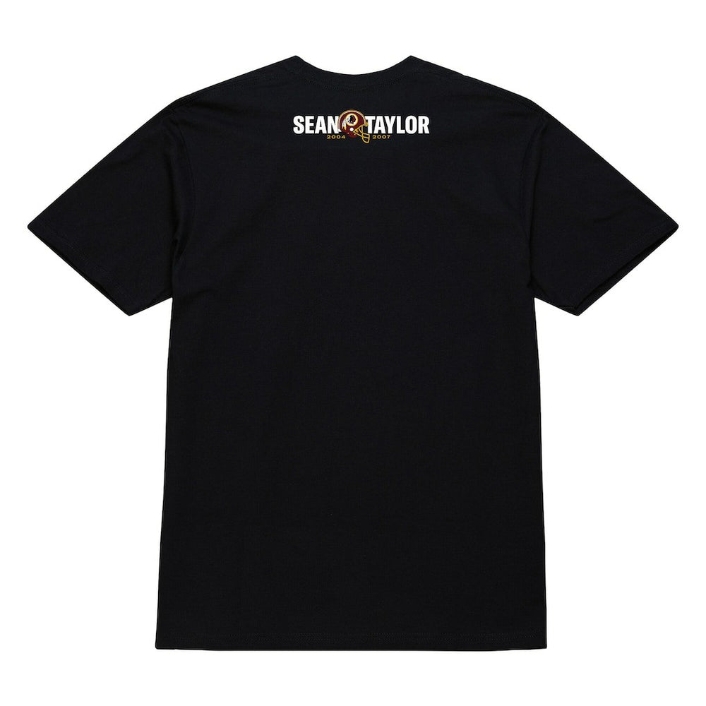 Sean Taylor Washington Commanders Graphic T-Shirt Black | Mitchell & Ness