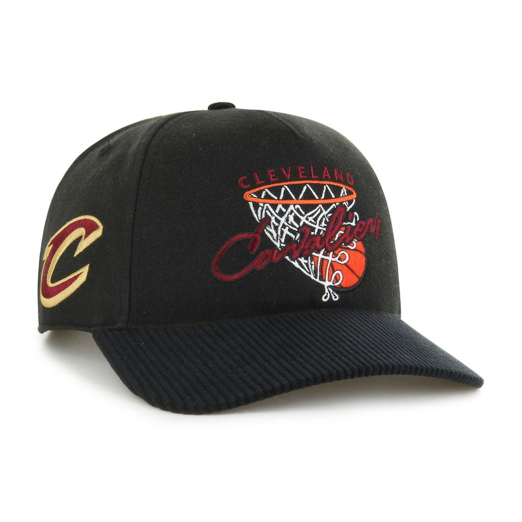Cleveland Cavaliers '47 Nothing But Net Hitch Adjustable Hat Black - NBA