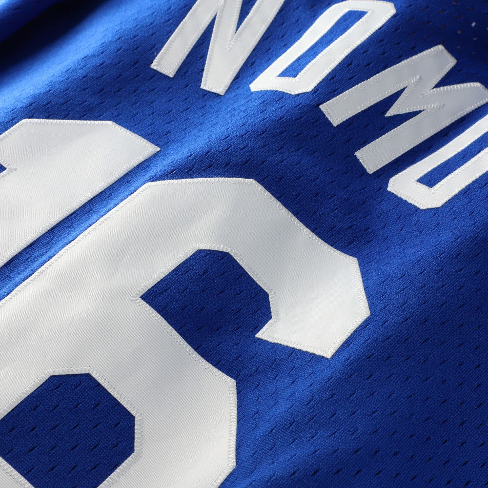 Hideo Nomo Los Angeles Dodgers Mitchell & Ness Cooperstown Collection Mesh Batting Practice Button-Up Jersey - MLB