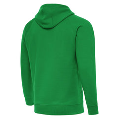 Golden State Warriors Antigua St. Patrick's Day Victory Raglan Pullover Hoodie Kelly Green - NBA