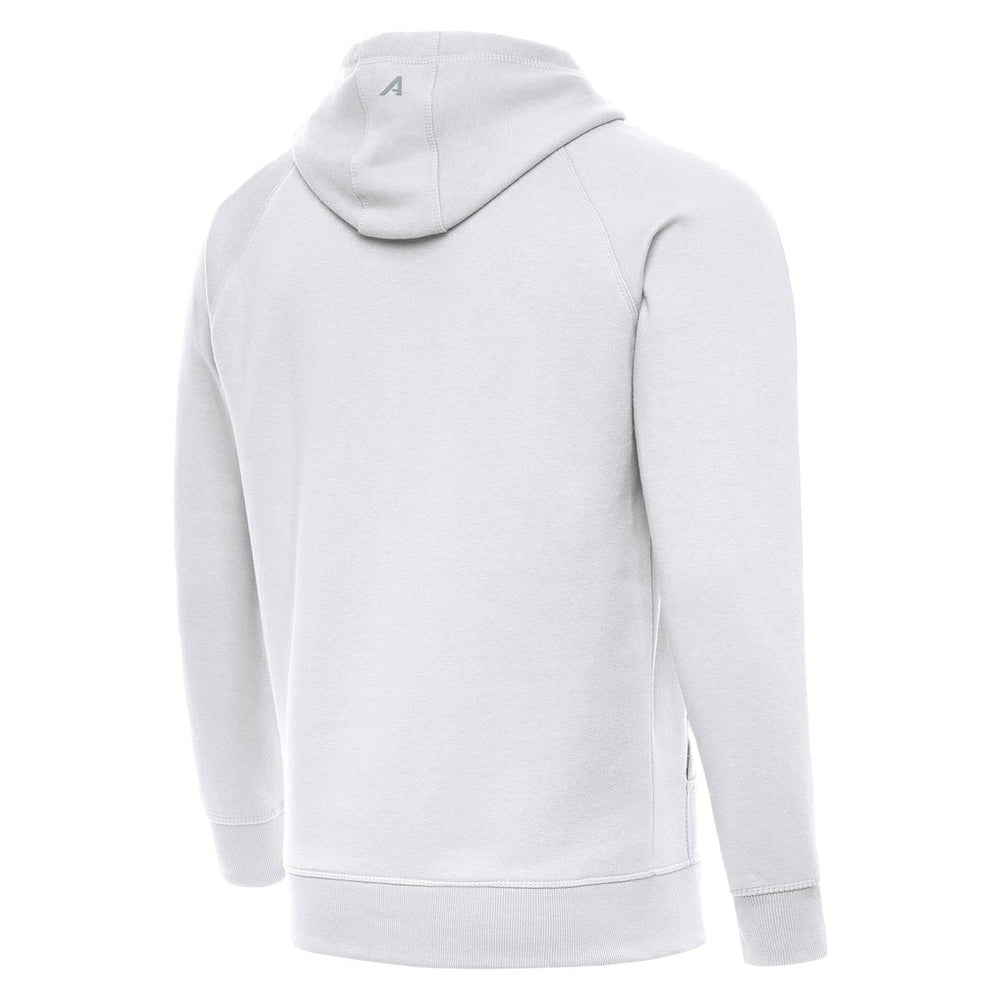 Cleveland Cavaliers Antigua St. Patrick's Day Victory Raglan Pullover Hoodie White - NBA