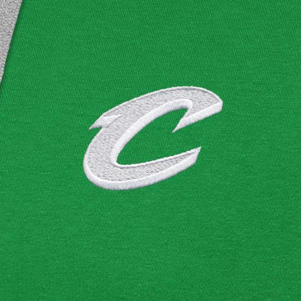Cleveland Cavaliers Antigua St. Patrick's Day Victory Raglan Pullover Hoodie Kelly Green - NBA