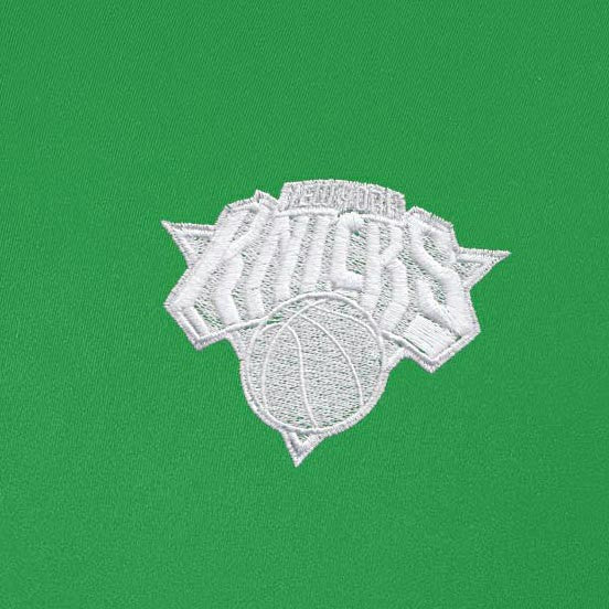 New York Knicks Antigua St. Patrick's Day Intent Quarter-Zip Jacket Kelly Green - NBA