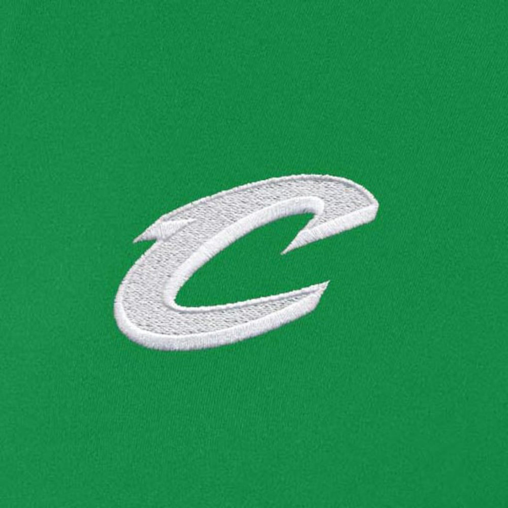 Cleveland Cavaliers Antigua Women's St. Patrick's Day Intent Quarter-Zip Top Kelly Green - NBA