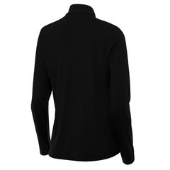 Chicago Bulls Antigua Women's St. Patrick's Day Intent Quarter-Zip Top Black - NBA