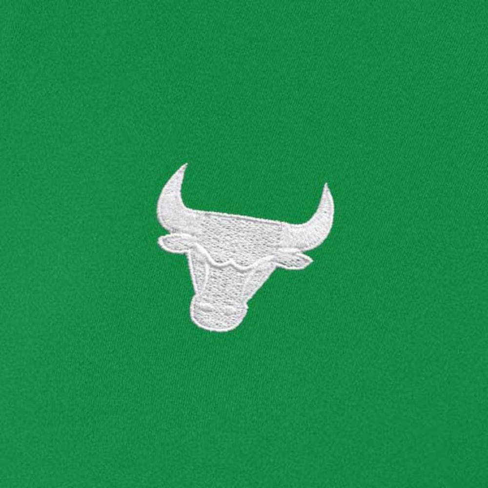 Chicago Bulls Antigua Women's St. Patrick's Day Intent Quarter-Zip Top Kelly Green - NBA