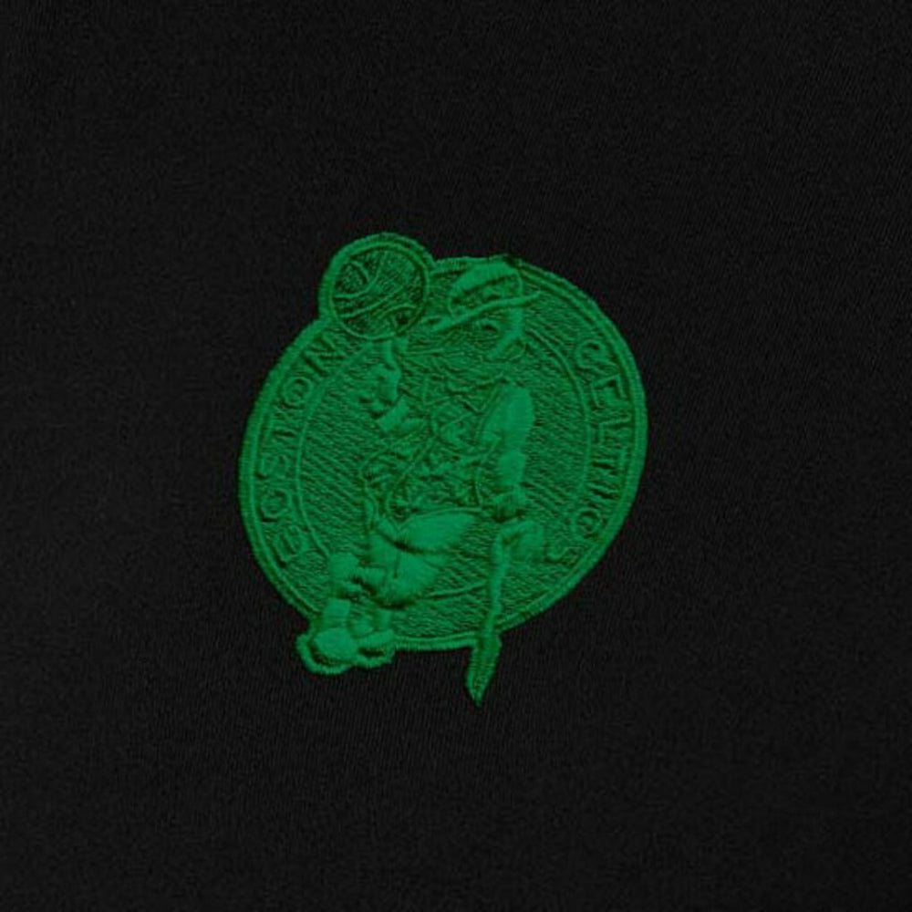 Boston Celtics Antigua Women's St. Patrick's Day Intent Quarter-Zip Top Black - NBA