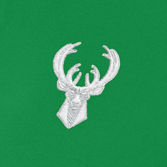 Milwaukee Bucks Antigua Women's St. Patrick's Day Intent Quarter-Zip Top Kelly Green - NBA