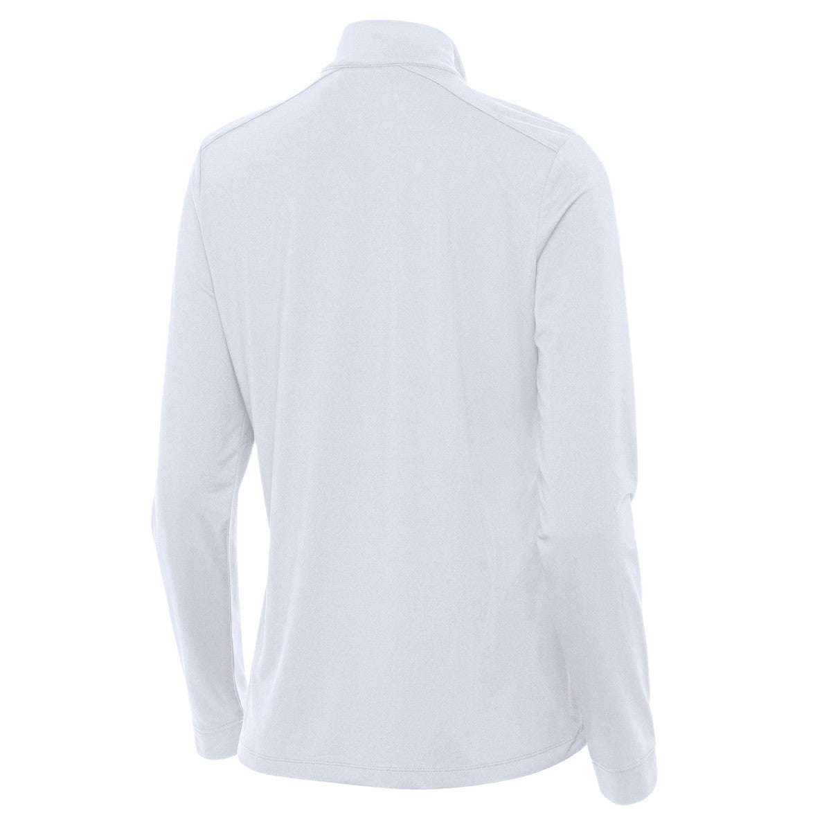 Sacramento Kings Antigua Women's St. Patrick's Day Intent Quarter-Zip Top White - NBA