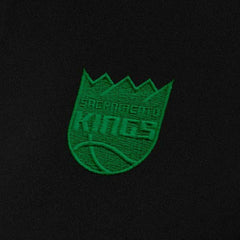 Sacramento Kings Antigua Women's St. Patrick's Day Intent Quarter-Zip Top Black - NBA