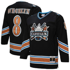 Alexander Ovechkin Washington Capitals Mitchell & Ness 2005/06 Power Play Jersey - Black - NHL