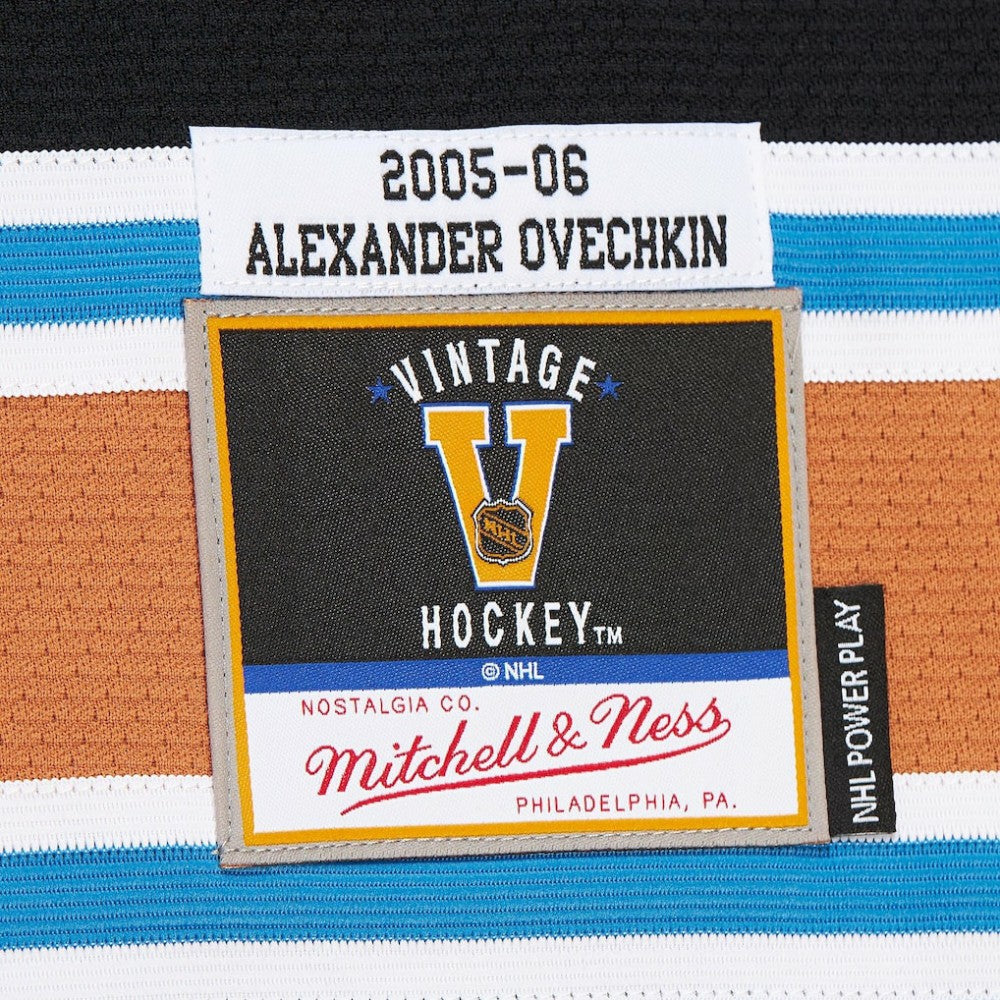 Alexander Ovechkin Washington Capitals Mitchell & Ness 2005/06 Power Play Jersey - Black - NHL