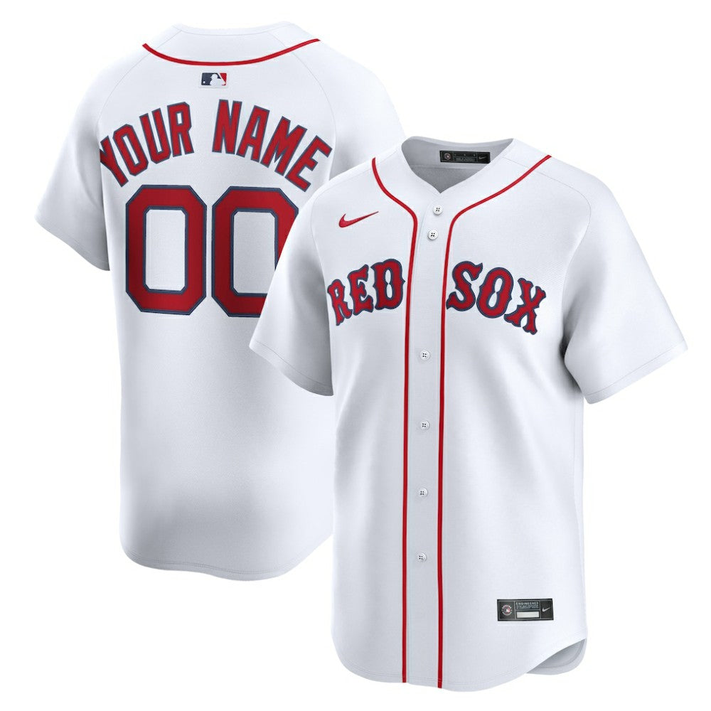 Boston Red Sox Nike Home Limited Custom Jersey - MLB