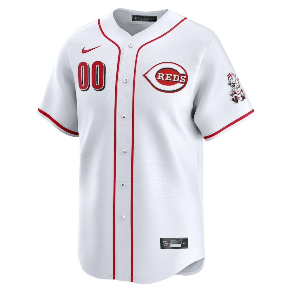 Cincinnati Reds Nike Home Limited Custom Jersey - MLB