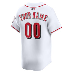 Cincinnati Reds Nike Home Limited Custom Jersey - MLB