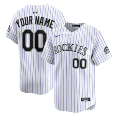 Colorado Rockies Nike Home Limited Custom Jersey - MLB