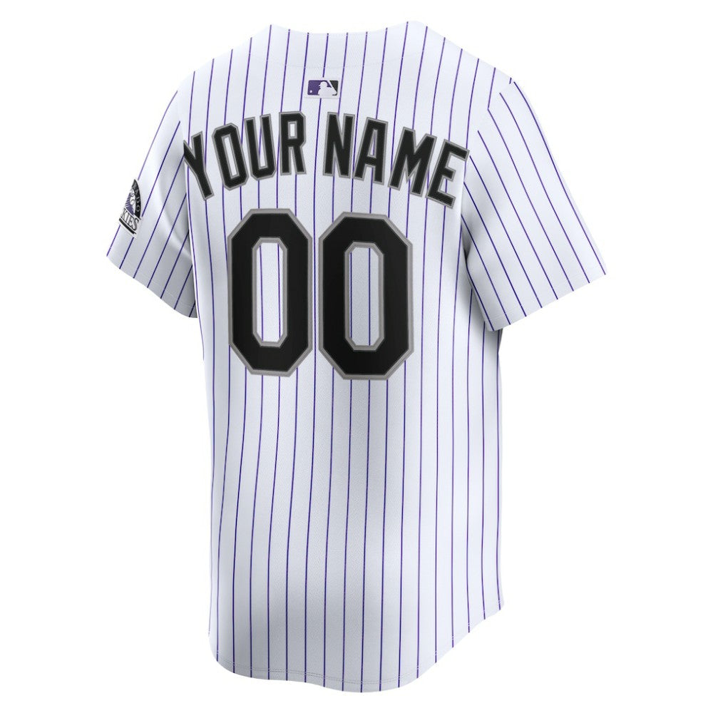 Colorado Rockies Nike Home Limited Custom Jersey - MLB