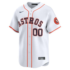Houston Astros Nike Home Limited Custom Jersey - MLB