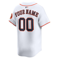 Houston Astros Nike Home Limited Custom Jersey - MLB