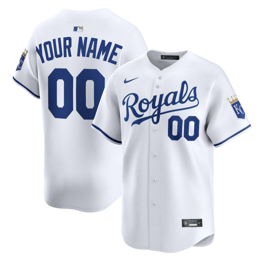 Kansas City Royals Nike Home Limited Custom Jersey - MLB