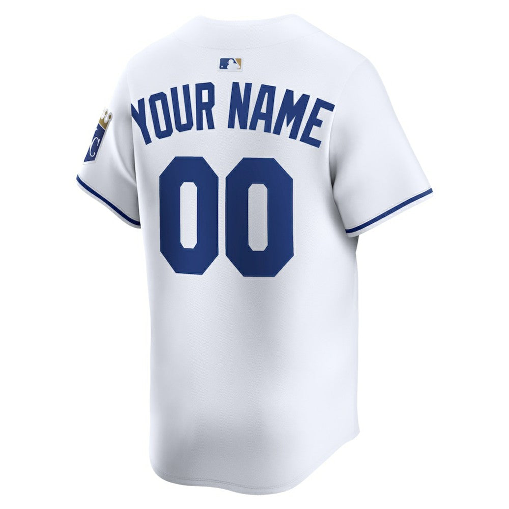 Kansas City Royals Nike Home Limited Custom Jersey - MLB
