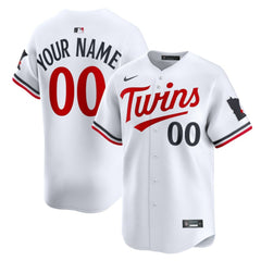 Minnesota Twins Nike Home Limited Custom Jersey - MLB
