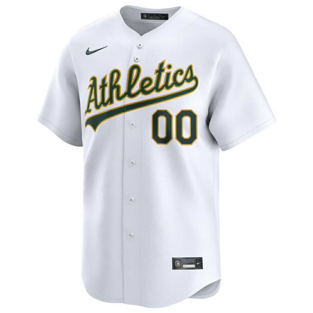 Athletics Nike Home Limited Custom Jersey - MLB