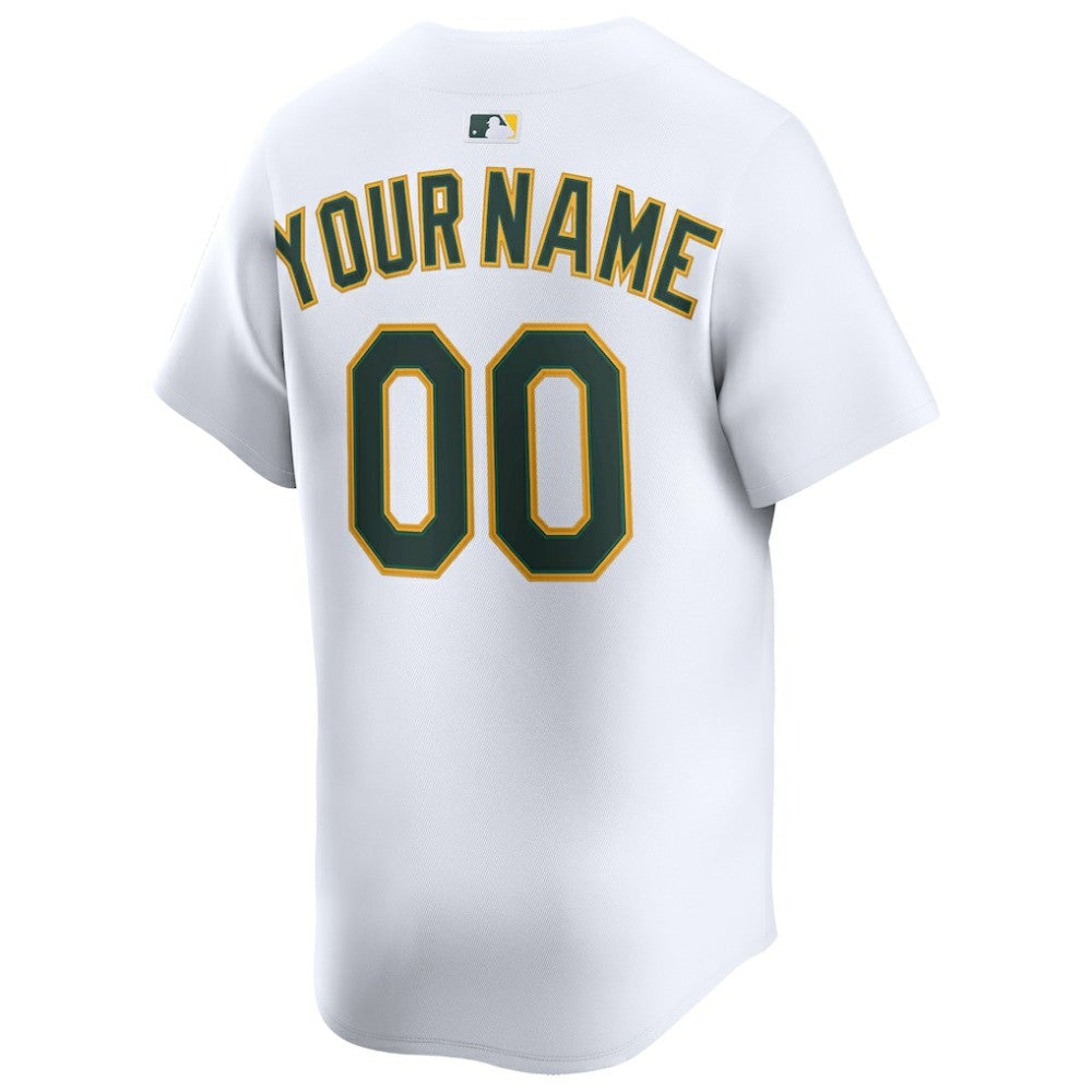 Athletics Nike Home Limited Custom Jersey - MLB