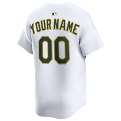 Athletics Nike Home Limited Custom Jersey - MLB