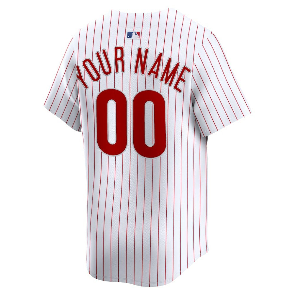 Philadelphia Phillies Nike Home Limited Custom Jersey - MLB