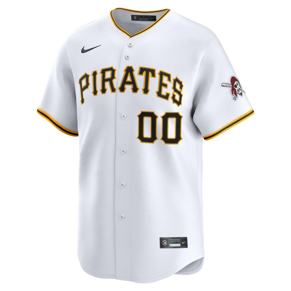 Pittsburgh Pirates Nike Home Limited Custom Jersey - MLB