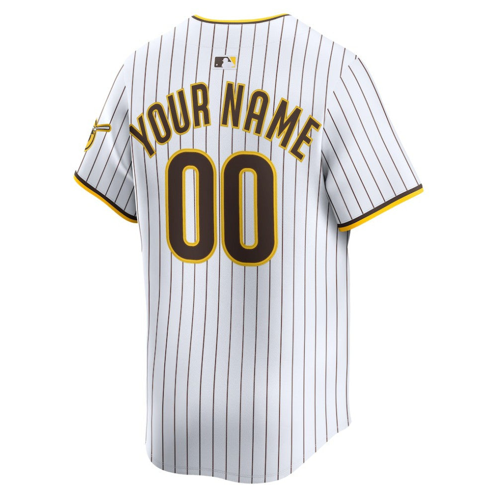 San Diego Padres Nike Home Limited Custom Jersey - MLB