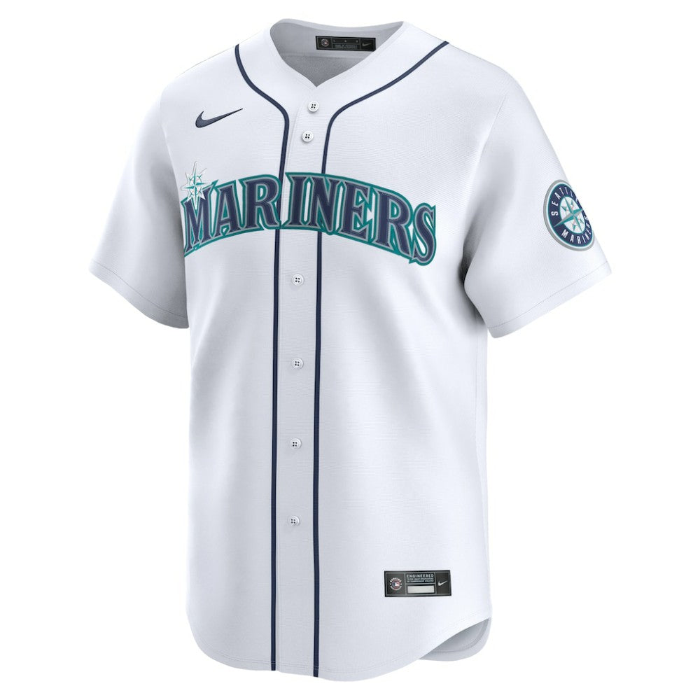 Seattle Mariners Nike Home Limited Custom Jersey - MLB